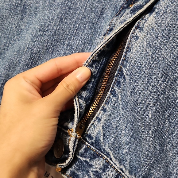 🔴🆓️ FREE* Vintage Y2K Faded Glory High Rise Baggy Tapered Leg Crop "Mom" Jeans - Picture 9 of 12